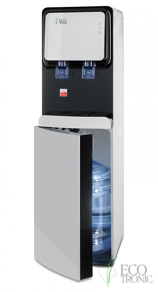Кулер с нижней загрузкой бутыли Ecotronic M50-LXE white-black